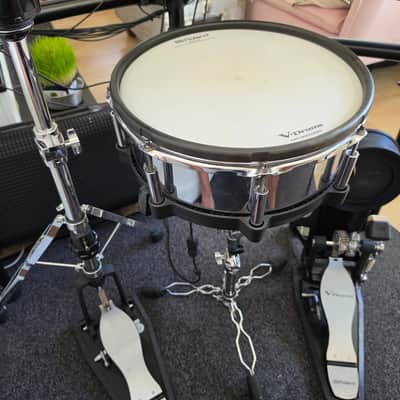 Roland TD-27KV V-Drum Kit with Mesh Pads 2020 - Present - Black image 3