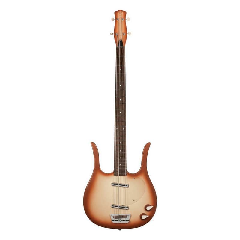Danelectro Longhorn Bass Guitar-Copperburst *USA Small Business* image 1