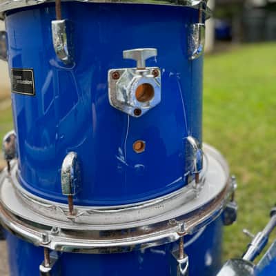 Groove Percussion 5 Piece Shell Pack Blue Drum Set image 14