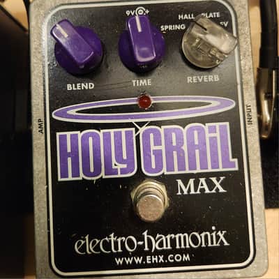 Electro-Harmonix Holy Grail Max Reverb 2014 - Present - Black / Purple / Gray image 1