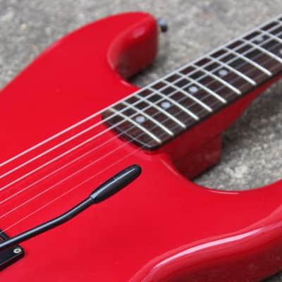 Fresher Refined Series Contemporary Stratocaster Japan Electric Guitar (Red) image 4