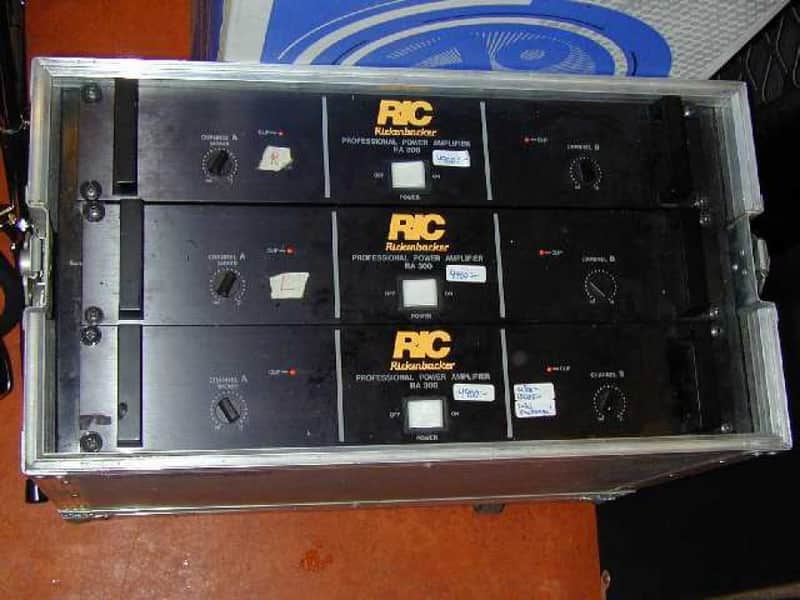 Rickenbacker RA 300 Poweramp x 3 1990's image 1