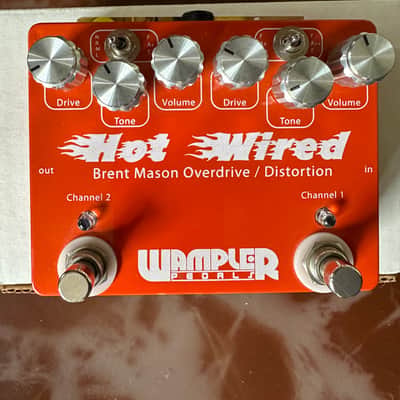 Wampler Hot Wired V1 Brent Mason Signature Overdrive / Distortion Late 2000s imagen 2