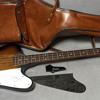 Greco Thunderbird IV 1988 Top model TB-750 with Mahogany body + Gibson Pickups! image 1