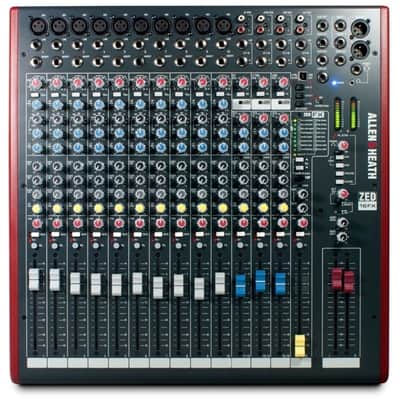 Allen And Heath ZED-16FX 16 Channel Mixer W/FX, Open Box (Like New) image 1