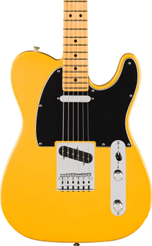 Fender Player II Modified Telecaster Electric Guitar. Maple Fingerboard, Sunshine Yellow TGF33