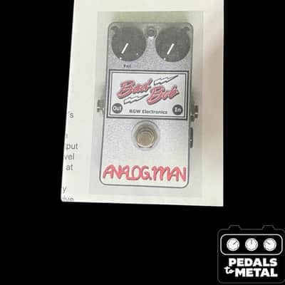 Analog man Bad Bob with buffer plain red letters with box/swag  - Metal - X15804 image 3