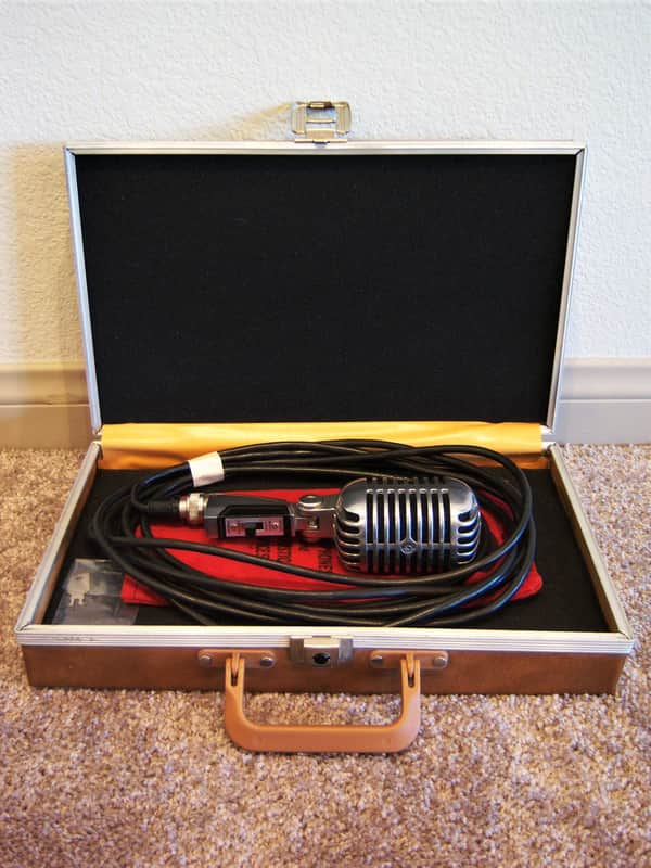 Vintage 1960's Shure 55SW dynamic cardioid microphone Elvis w