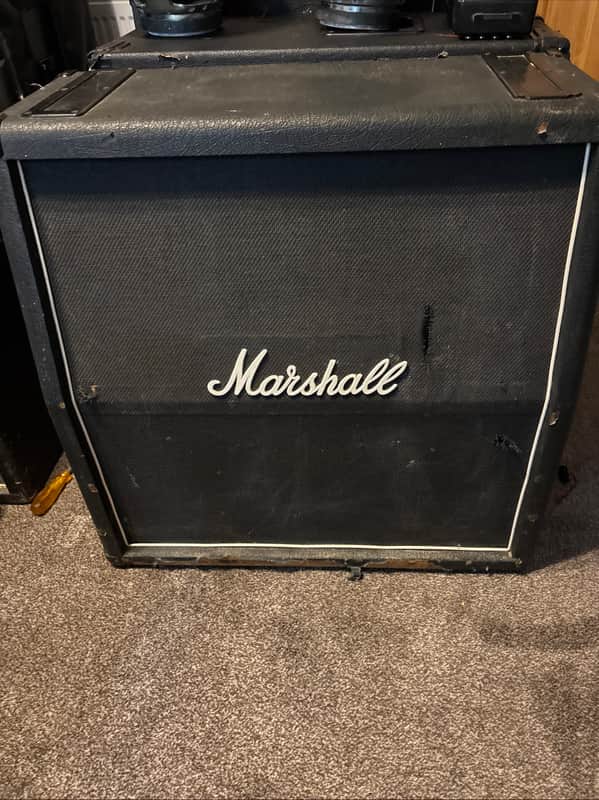 Marshall 4x12 with Celestion g12-65 speakers 1960A 1981 image 1