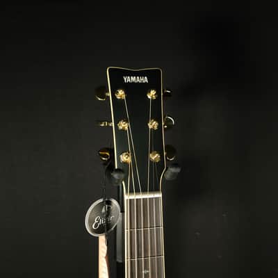 Yamaha LL16D Deluxe ARE Acoustic Electric Guitar Black w/Hard Case image 6
