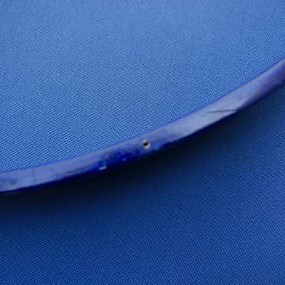 Premier Signia Bassdrum Hoops 22" Sapphire Blue 90s image 13
