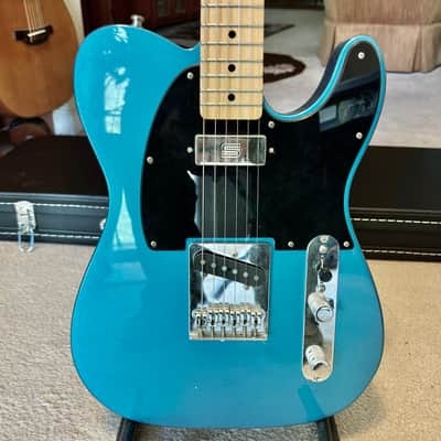 Fender Telecaster, 2016, Lake Placid Blue w/ Black Pickguard. w/HSC. Upgraded by 920D Custom image 2