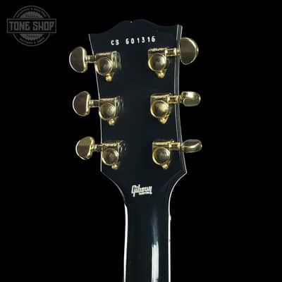 Gibson Custom Les Paul Custom Long Scale Ebony w/case CS601316 image 10