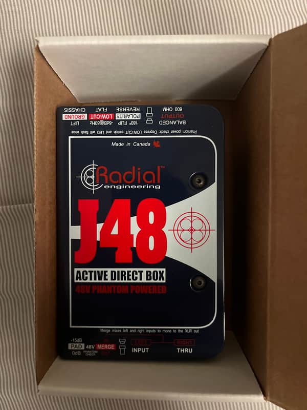 Radial J48 Active Direct Box image 1