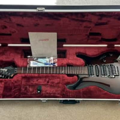 Ibanez S5470-TKS Prestige 2008 - 2013 - Transparent Black Sunburst image 6