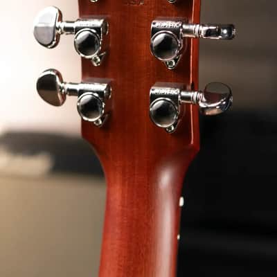 Gibson Hummingbird Special Dreadnought Acoustic/Electric Guitar - Natural Satin with Gig Bag image 7