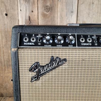 Fender Concert Amp 1964 Pre CBS 4x10 - Black image 9