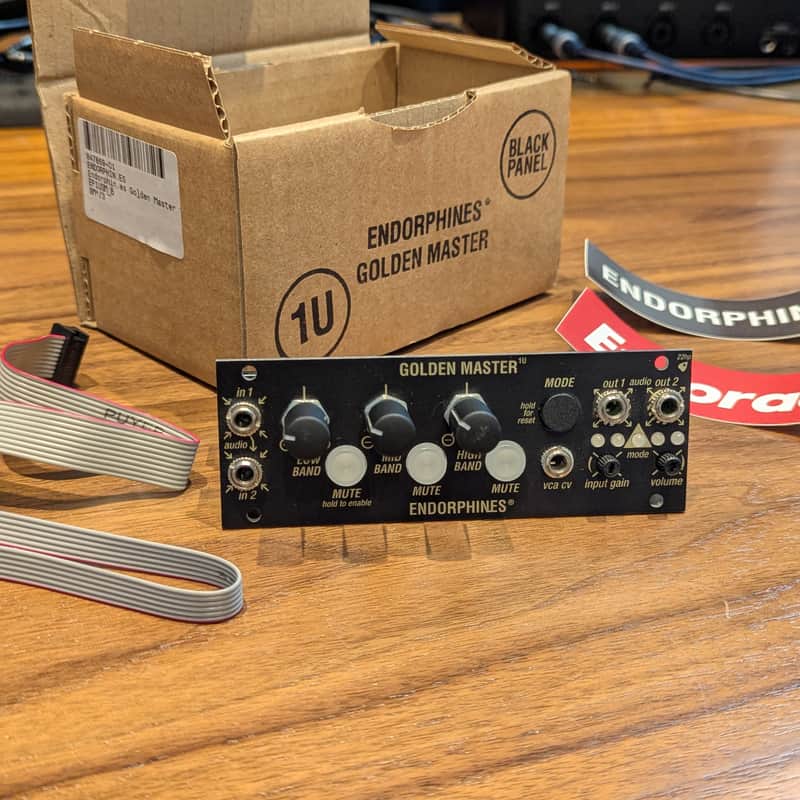 2021 – Present Endorphin.es Golden Master 1U Eurorack Synth Mo…