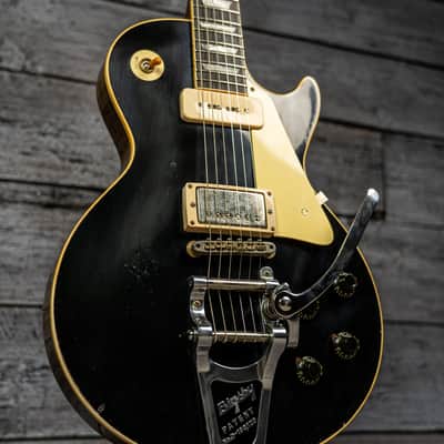 Gibson Custom Murphy Lab Dealer Select 1956 Les Paul Standard Bigsby Light Aged - Ebony image 9