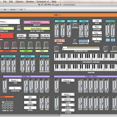Virtual SOUND CANVAS editor / programmer - Roland SC-88 PRO / 88 / 55, etc - LOGIC v4 - X image 7