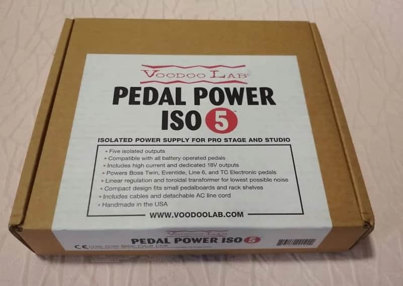 Voodoo Lab Pedal Power ISO-5 Isolated Power Supply ( EU cable ) image 1
