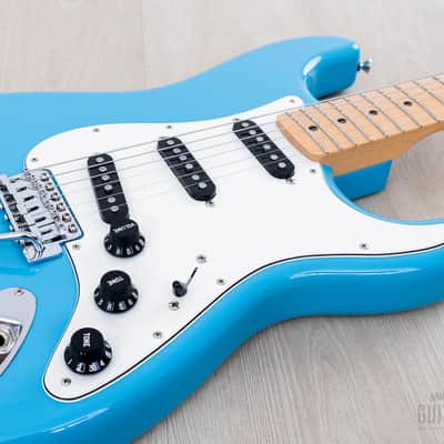 2022 Fender Japan Limited International Color Series Stratocaster Maui Blue image 6