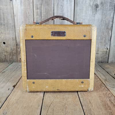 Fender Tweed Champ 5D1 Wide Panel 1956 - Tweed image 1
