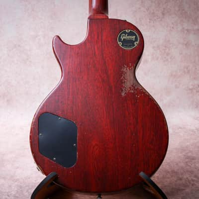 GIBSON USA Custom Shop 59 Reissue Les Paul Murphy Lab Heavy Aged " Aged Cherry Burst + Rosewood" (2023) image 16
