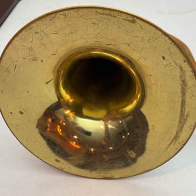 Blessing M-400 Mellophone — Lacquered Brass, Hard Case + Accessories image 14