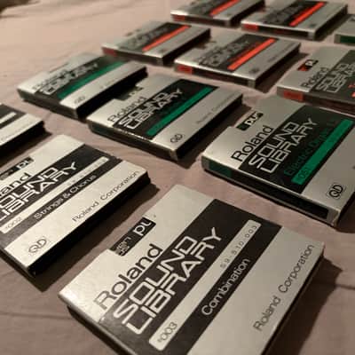 Roland Sound Library Disks :: 1987 :  S-10 Sampler :: 40 Disks!