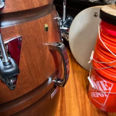 LP Latin Percussion Richie Gajate Garcia Signature Top Tuning Quinto Conga Tumba Trio Set image 6