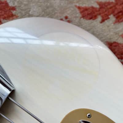2008 Fender American Vintage '57 Precision Bass - White Gold image 10