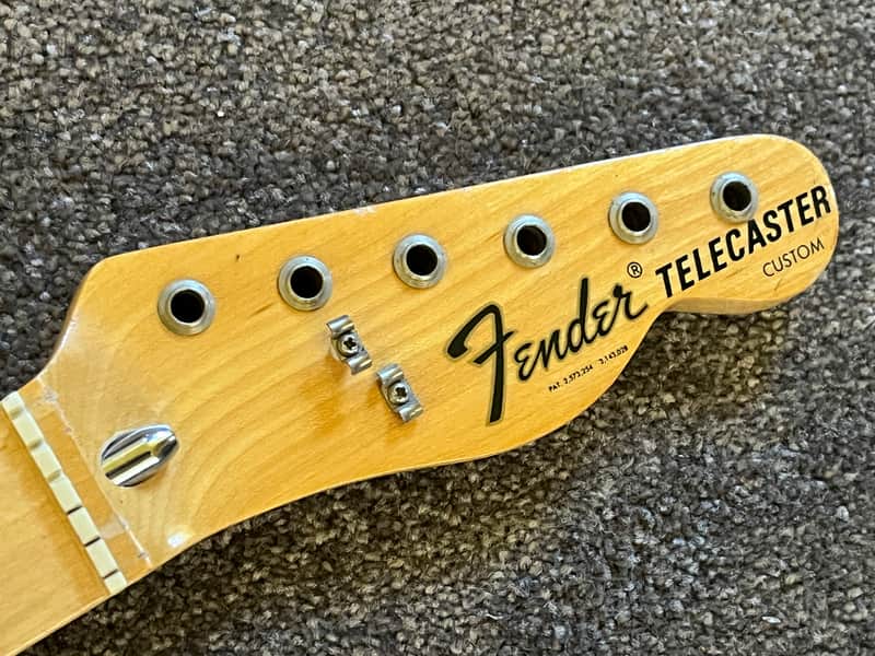 1973 Fender Telecaster Custom guitar neck maple image 1