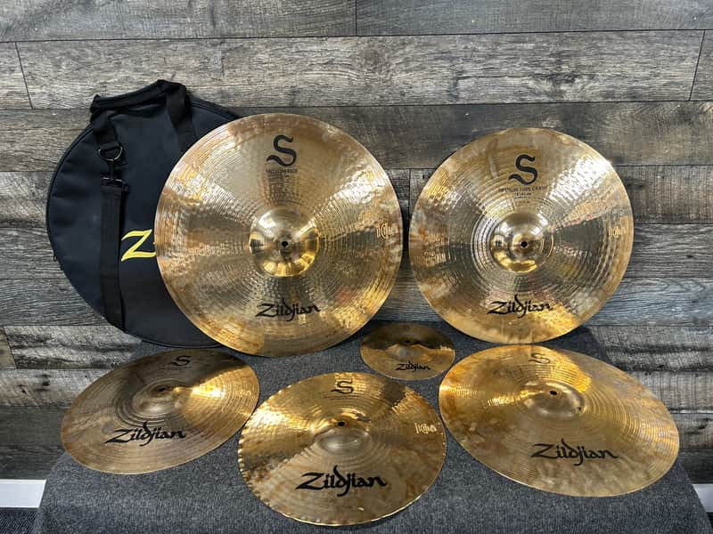 Zildjian S Series Performer Cymbal Set - 8/14/16/18/20 inch w/ Extra Splash #744 image 1
