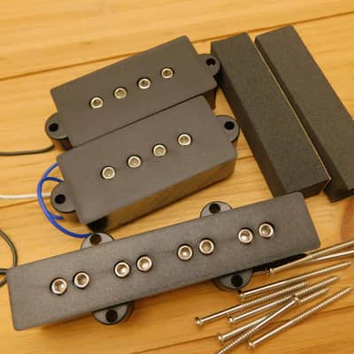 G.M. PJ Bass Hex Pole Pickup Set image 2