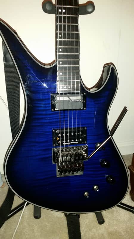 Schecter  Blackjack Avenger SLS Blue Burst image 1