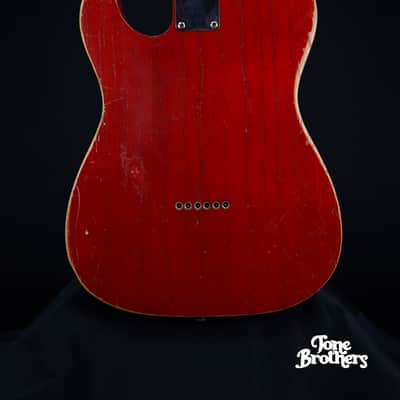6.9LB! 1963 Fender Telecaster - "Lucy" Crimson Red image 10