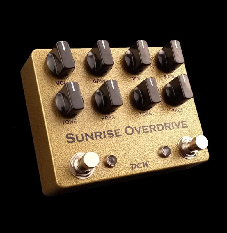 DCW Pedals Double Sunrise Overdrive - Modified Bluesbreaker Style Dual Overdrive image 1