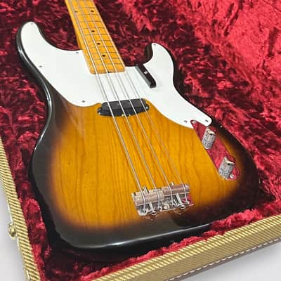Fender American Vintage II 1954 Precision P 4 String Electric Bass Guitar 2025 - Sunburst image 10