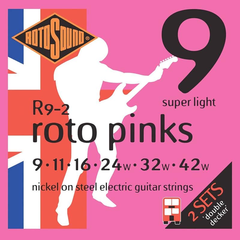 Rotosound R9-2 Electric Guitar Set image 1