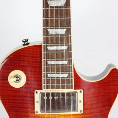 2004 Vintage Gibson Les Paul Standard Premium Plus Cherry Burst AAA Maple Flame Top ~Good Wood Era~ +OHSC USA Bild 4