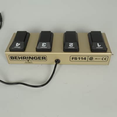 Behringer FS114 Electric Guitar Amplifier Footswitch image 2