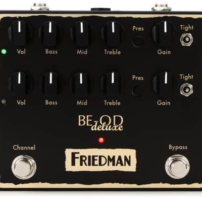 Friedman BE-OD Deluxe Dual Overdrive Pedal (BE-ODDlxd2) image 1