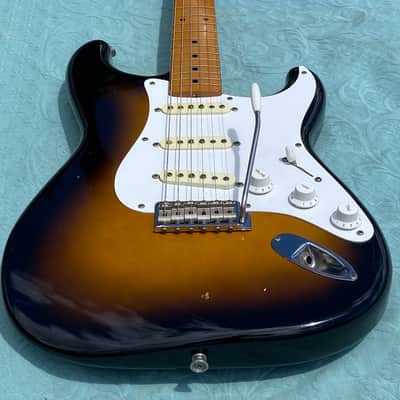 Fender Stratocaster SQUIER 57 JV Reissue 1982 - Sunburst Two Tone image 8