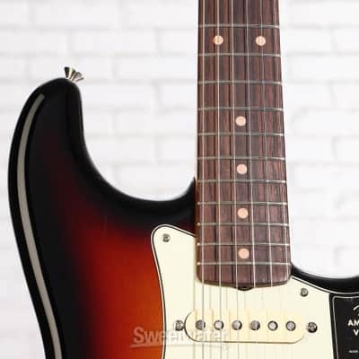 Fender American Vintage II 1961 Stratocaster Electric Guitar - 3-tone Sunburst (StratAV2613TSd4) image 5