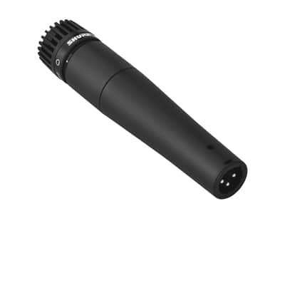 Shure SM57 Cardioid Dynamic Instrument Microphone - Black/Black image 3