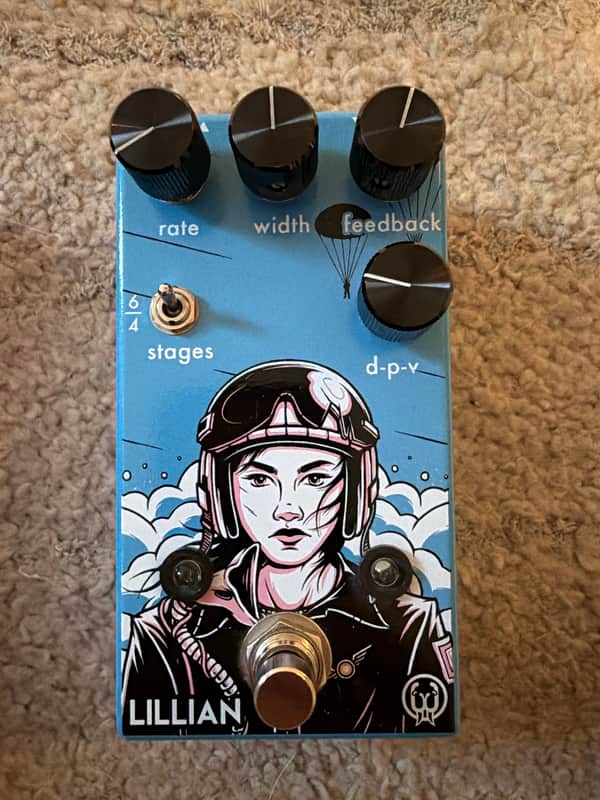 Walrus Audio Lillian Multi-Stage Analog Phaser 2018 - Present - Blue image 1