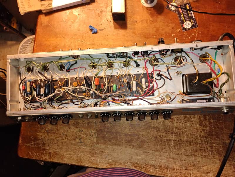 1979 Fender Vibrolux Reverb Chassis