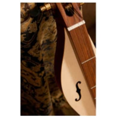 Roosebeck DMCRT4 Mountain Dulcimer 4-String with Cutaway Upper Bout and F-Holes. New with Full Warranty! image 9