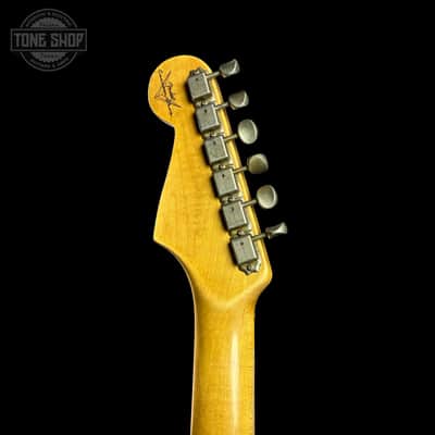 Fender Custom Shop 1963 Stratocaster Relic 3 Tone Sunburst Sparkle w/case TSLTD7OF10 image 10